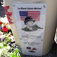 Hommage Gal PATTON Mt St Michel 01 juin 2019 (2)